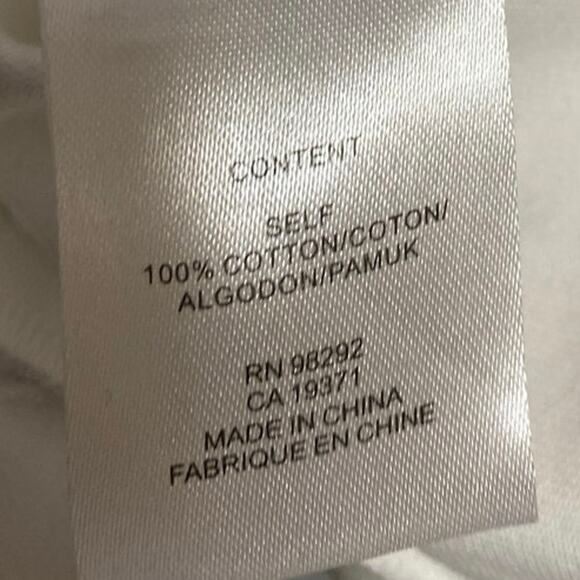 Tibi White High Waisted Belted Bow Tie Waist  Wide Leg Palazzo Trousers Pants 8 - Picture 6 of 6